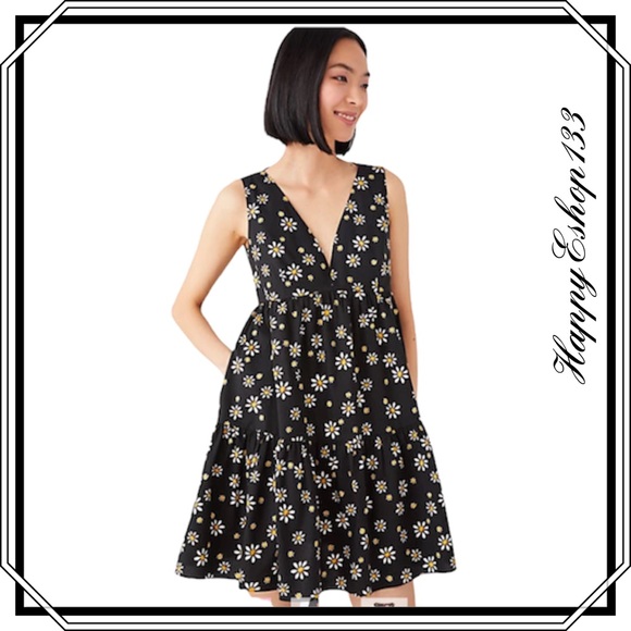 kate spade Dresses & Skirts - ♠️💃 kate spade NY Women’s Daisy Dots Vineyard Mini Dress, Black Multi